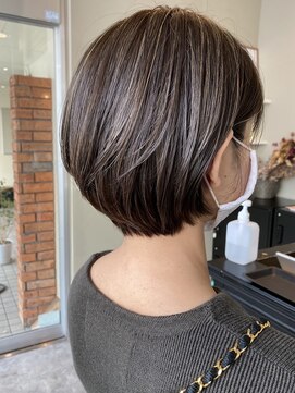 アットラップレーヴ(attrape-reve) 【attrape-reve】スタイリング簡単♪ショート/ハイライト