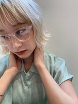 ローウェ 表参道(Louwe) 小顔切りっぱなし外ハネミディアム20代,30代,40代[表参道/表参道