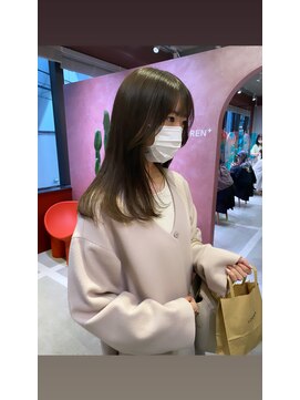 ローレンジウ(LOREN JU) 【髪質改善】柔らかグレージュカラー