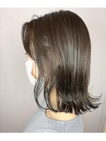 ヘアーチェリーコーク ランプ(HAIR CHERRY COKE Lamp)&nbsp;＊ばっさりボブ×アッシュグレー