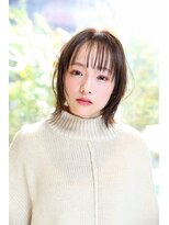 アエレ(Aere)&nbsp;【Aere池袋】外ハネ×ウルフ×ベージュカラー☆小林　正重