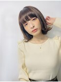 愛されボブ×モカアッシュ☆
