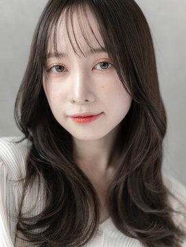 ローレン(LOREN) ＊LOREN自由が丘＊韓国風デジタルパーマ/黒髪アッシュブラック