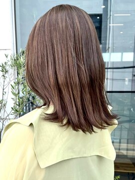 マザー(MOTHER) マロンブラウン/ダブルカラー/ブリーチ/大人ミディ/下北沢