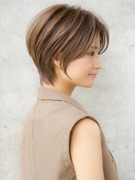 エインアンリー 表参道(AIN.ANLY.) 前髪なし大人ショート20代30代40代【AIN.表参道】川原大地