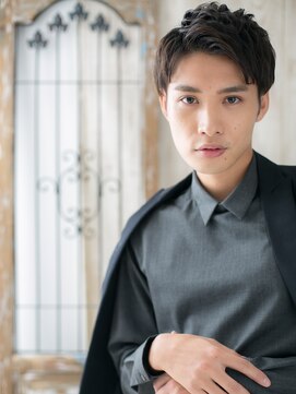 ハンサム クラシック 越谷店(Classic) 短髪パーマでモテツーブロックショートE越谷