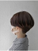 大人可愛いボーイッシュ女子ショート