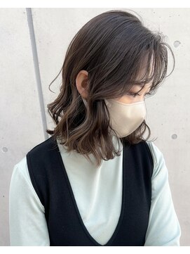 グロウバイニューヨークニューヨーク(Grow by NYNY) 【打越】ミディアム×アッシュブラウン