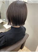 ぷつっと×外ハネボブ×くびれボブ×グレージュ×着物×ボブ