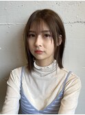 【立町メアリーバイメリー】☆くすみミルクティー×ミディアム☆