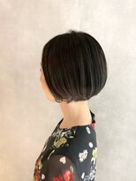 アイディール(:ideal)&nbsp;毛先の柔らかさを残した縮毛矯正で、ショートボブ☆