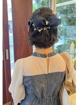 ファーレンピュアスウィート(fahren-pure-suite)&nbsp;ハーフアップparty set