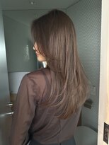 サイン 渋谷(SIGN)&nbsp;レイヤーカットイヤリングカラーインナーカラーケアブリーチ