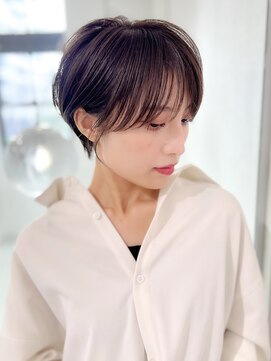 ロンドエニカ 大宮(Lond enika) 前髪パーマアッシュカラーレイヤーロンググレーベージュ[大宮]