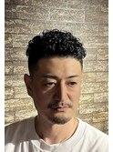 福岡人気スタイル! 宮城リョータ風パーマ×フェード