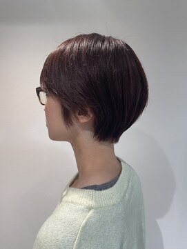 ソイクフ 四条大宮店(SOY-KUFU) 20代30代40代◎イメチェン似合わせカットレッドブラウンショート