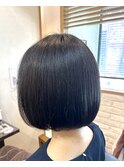 ショートボブ40代50代60代