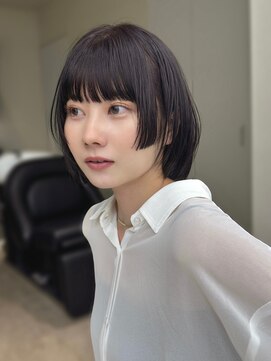 コア 表参道(COA) ボブヘア/レイヤーカット/ウエットヘア/オリーブベージュ/表参道