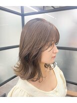 ナンバー アリア 三軒茶屋(N° aria)&nbsp;外ハネボブ/大人かわいい美髪/ペールベージュ