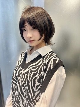 ダブルトーキョー シブヤ(W-TOKYO SHIBUYA) 小顔ショートウルフ ボブウルフ ウルフカット
