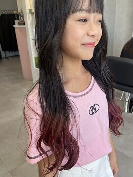 ジエクト ヴィシア(The Ect VIXIA) 裾カラー/グラデーションカラー/ピンクカラー