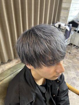 ハルクファースト 札幌(HRK 1st.) 札幌大通りメンズショートカット波巻きツイストスパイラルパーマ