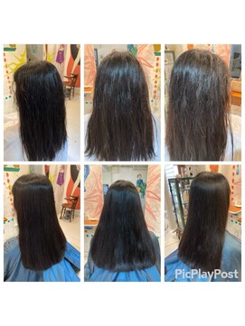 ハロー  三軒茶屋(hair Hello) セミロングストレート