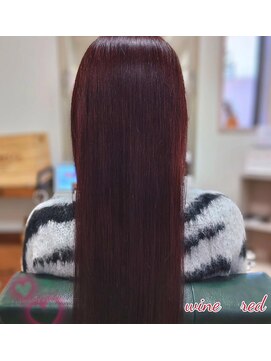 ヘアアトリエ ナイン 岡部店(hair atelier nine) メルティーカラー/似合わせカット/ウェーブミディアム/福島市