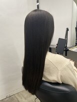 イレス 札幌円山店(IRESU) ドレスヘア/ショコラアッシュ/縮毛矯正・ストレート