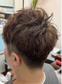 メンズツイストパーマ