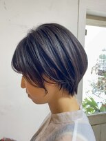 ヘアスペース リズム グリーン(Hair space Rizm green)&nbsp;ナチュラルボブx大人ショートボブ×前髪あり 20代30代40代50代