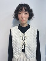 サイズ(cyez)&nbsp;ミニボブ　カーリーパーマ