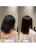髪質改善/縮毛矯正/美髪/艶髪/弱酸性縮毛矯正/美髪ストレート