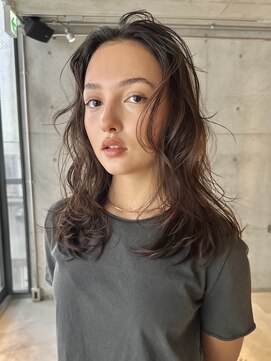スクリーンギンザメゾン 銀座(SCREEN GINZA MAISON.) クラゲヘアー/小顔に見せるヘア/ココアベージュ/銀座