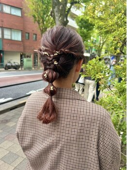 フリッカ(FLYCKA)の写真/特別な日はプロの技で華やかに♪花火大会・二次会・ライブ・イベント・カジュアルアレンジも◎