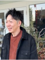 モヅ美容室 チェルム 四日市店(MOZ美容室 cheRm) アップバンク×メンズショート