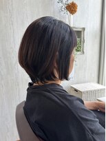 コルテ 倉敷西坂店(CoRte.)&nbsp;ショートボブ/フェミニン/上品/暗髪/若見え/美シルエット/再現性