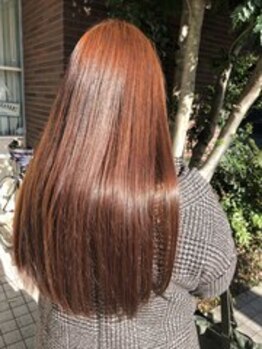 アリュー(allu)の写真/『【1番オススメ☆】カット+フルカラー+TOKIOトリートメント¥12000→¥11000』髪の芯から栄養を補給!