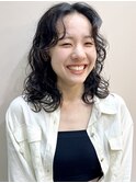 レイヤーパーマ　スパイラルパーマ　デジタルパーマ　パーマ