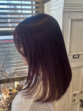 エスケープ トゥ ボナ(ESCAPE to bona.) ミディアムレイヤー×ピンクカラー