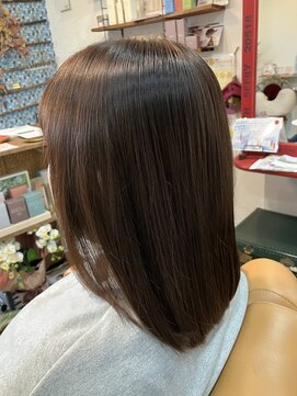 美容室ひろ ヴィラロドラカラー＋髪質改善トリートメント＋ケアTR