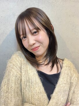 ブルーメ(Blume...) レイヤースタイル/透明感カラー/ブラウンベージュ