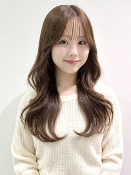 オーロ 塚口店(ORO) 美髪レイヤー/前髪顔まわりレイヤー/くびれミディアムレイヤー