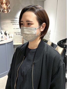 ロンドイディールバンダイ 新潟万代(Lond ideal) ナチュラルショートボブ