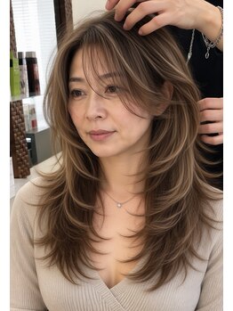 シエロビューティー(CIELO beauty)の写真/ベテランスタイリストがあなたの悩みを解決へ導き、”なりたいイメージ”を高い技術力で実現します♪