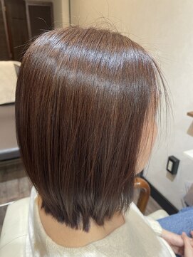 ヘアーアンドビューティー ロカヒ(HAIR&BEAUTY LoKaHi) シンプルボブ