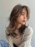【韓国ヘア】小顔似合わせレイヤーカット＋前髪デザイン￥4500