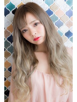 エクステ専門店あるじゃんすー 柏店 アッシュベージュ#シールエクステ#無造作カール#エクステ#柏