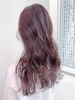 アルバム 銀座(ALBUM GINZA)&nbsp;ラベンダーアッシュ_毛先パーマことりベージュ_ba265371