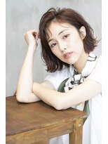 マスト ヘアー(must hair)&nbsp;20代30代40代耳掛けミディアムスタイル外国人風ゆるふわパーマ